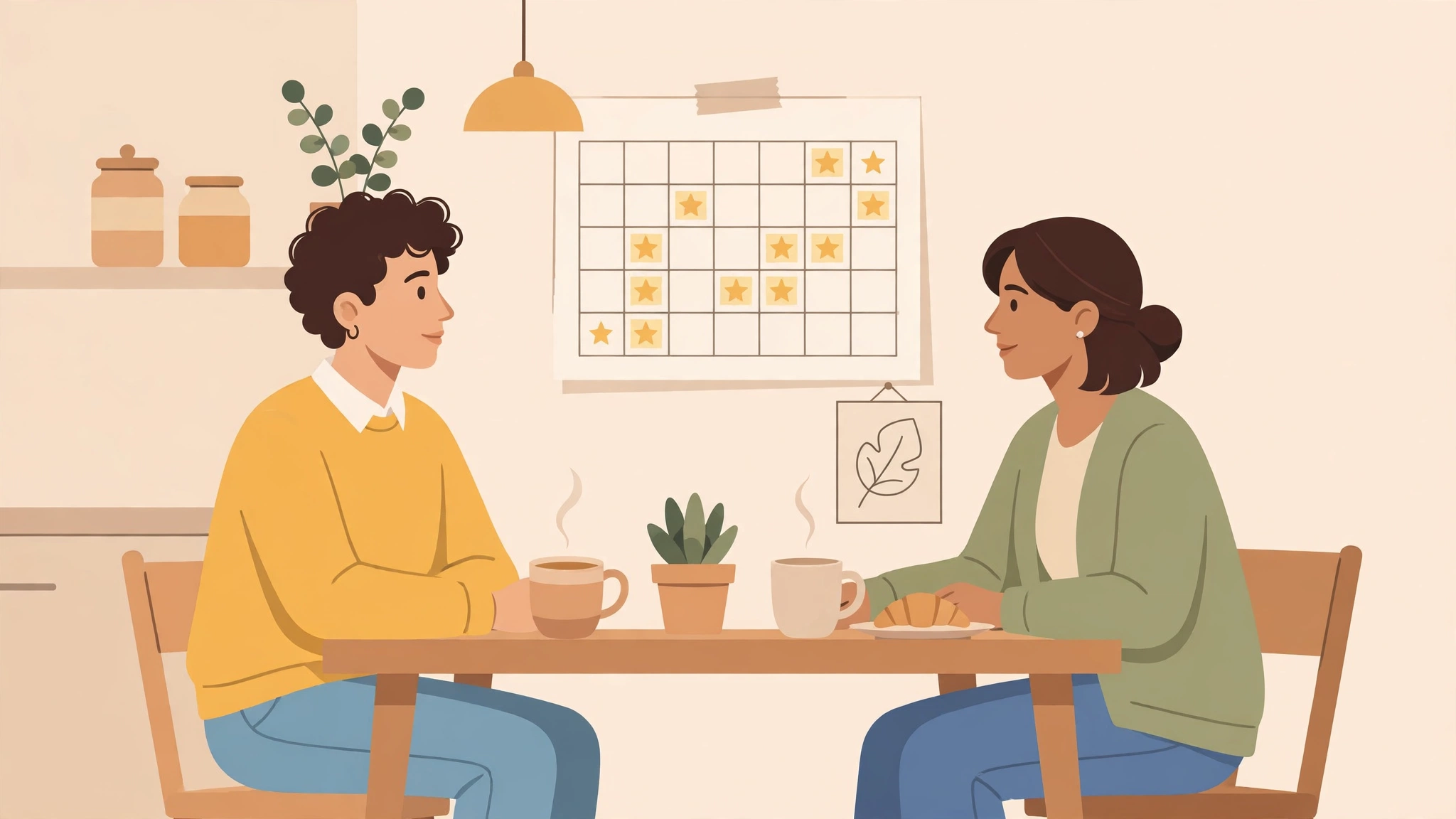 Co-parenting calendar and communication — dating someone with kids scheduling