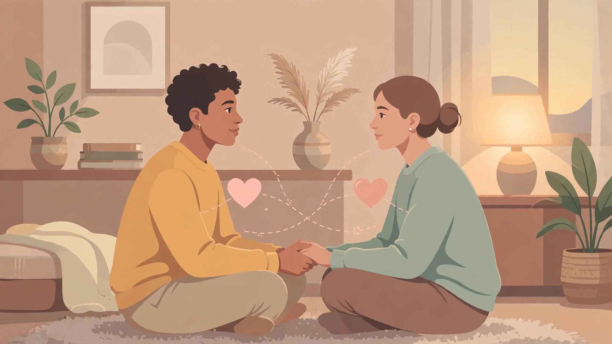 Emotional intimacy exercises for couples: eye gazing exercise
