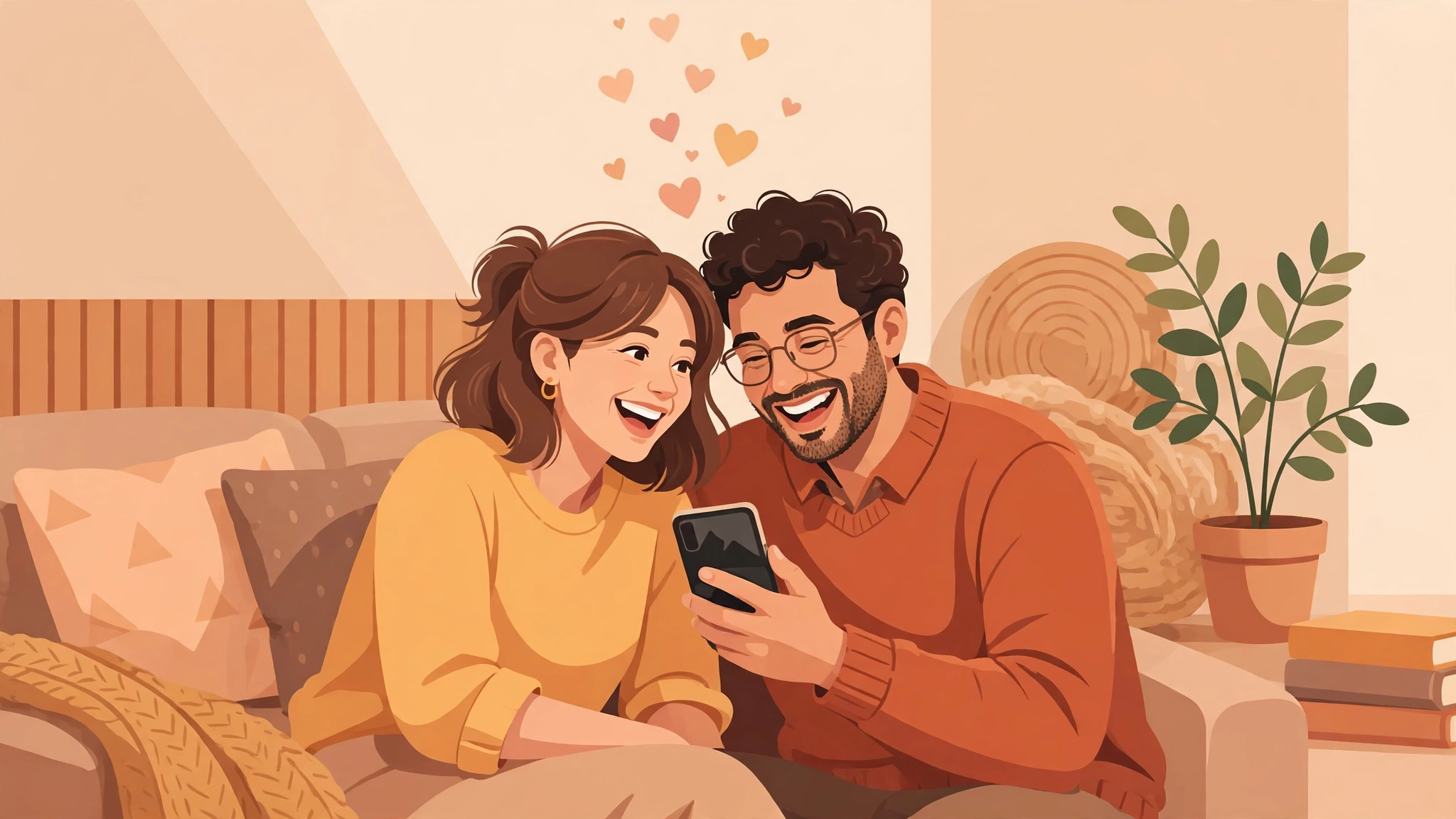 Chat bubbles showing how to flirt over text examples that spark real attraction