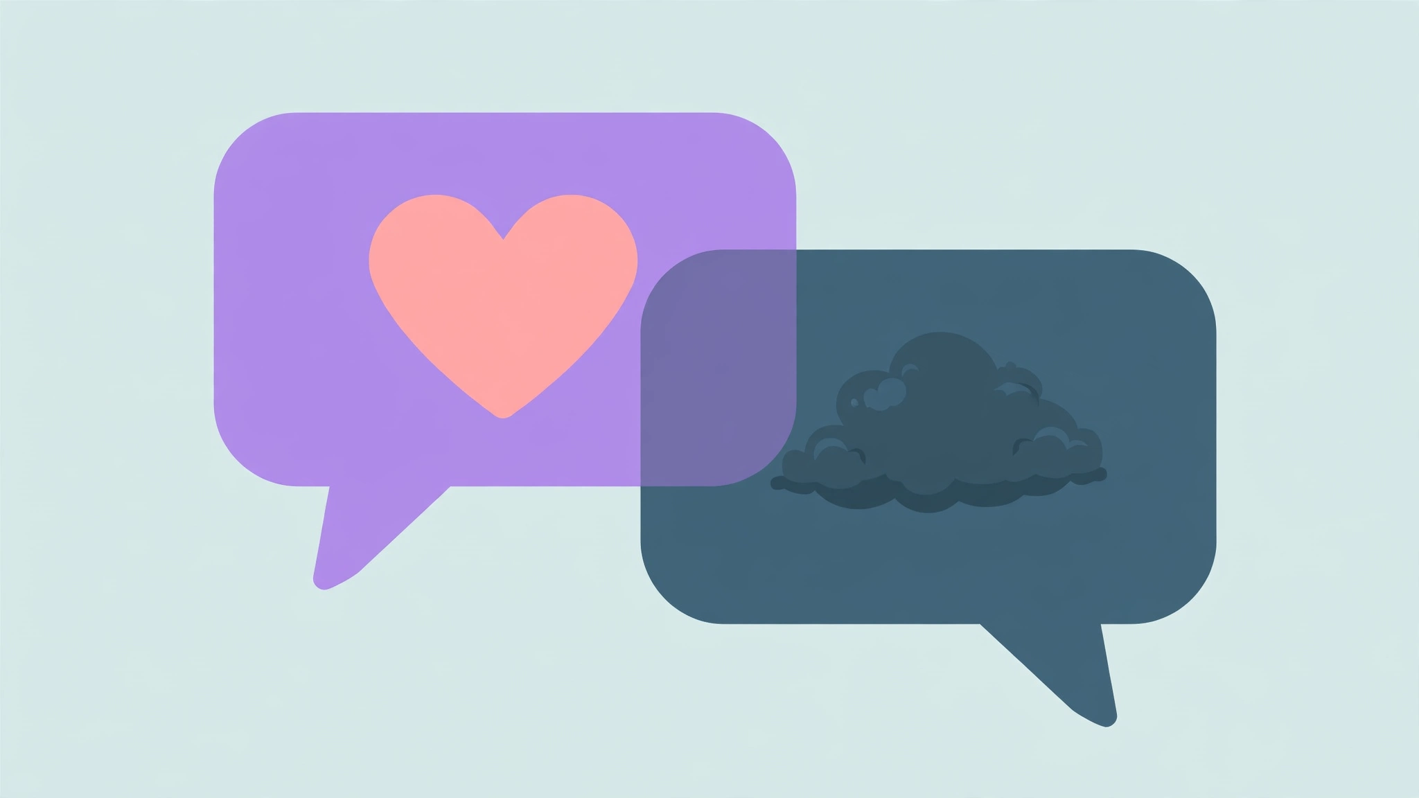 Supporting a partner with depression with kind words instead of dismissive phrases