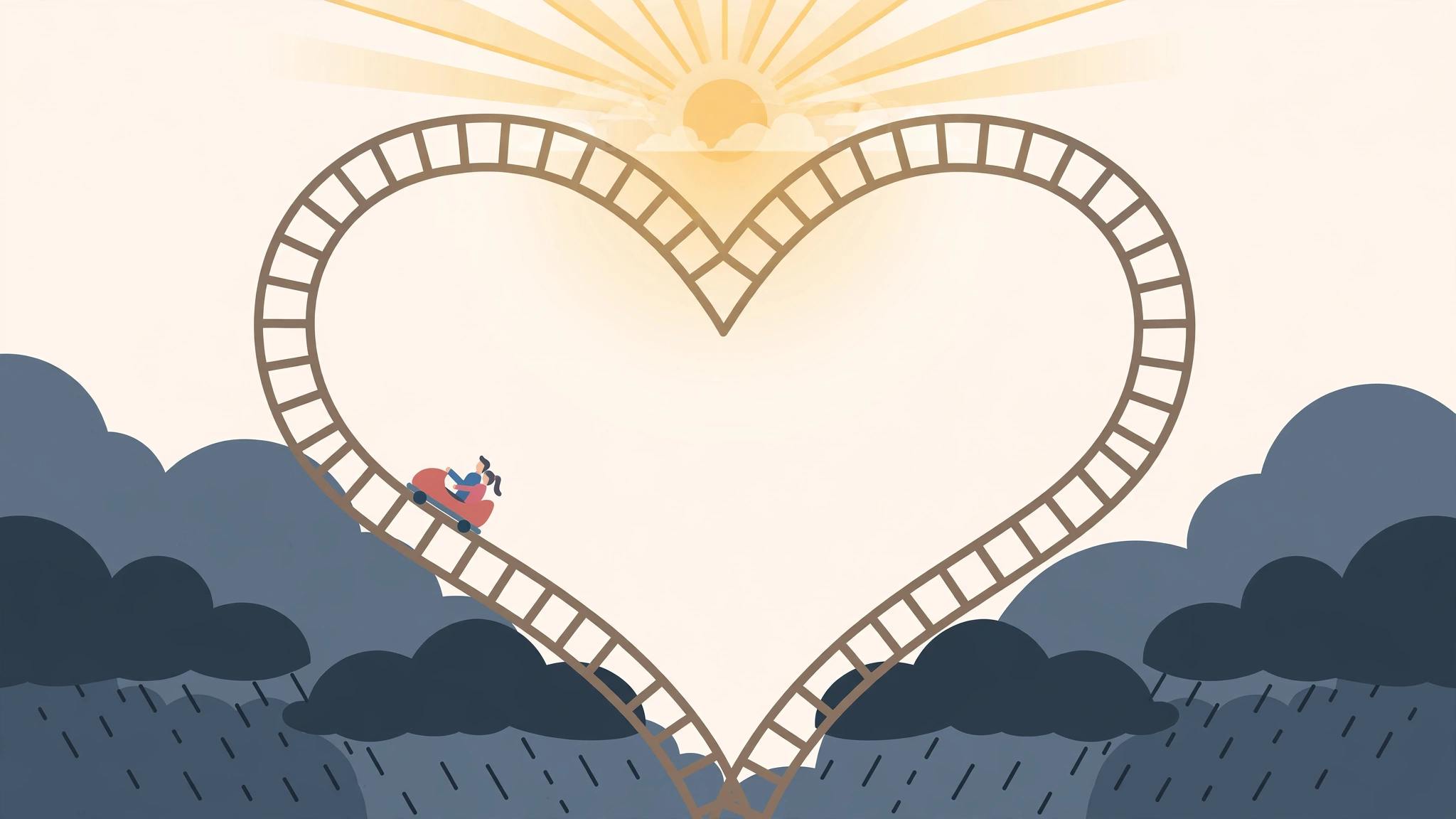 The cycle behind trauma bonding signs — an emotional rollercoaster of abuse and reconciliation