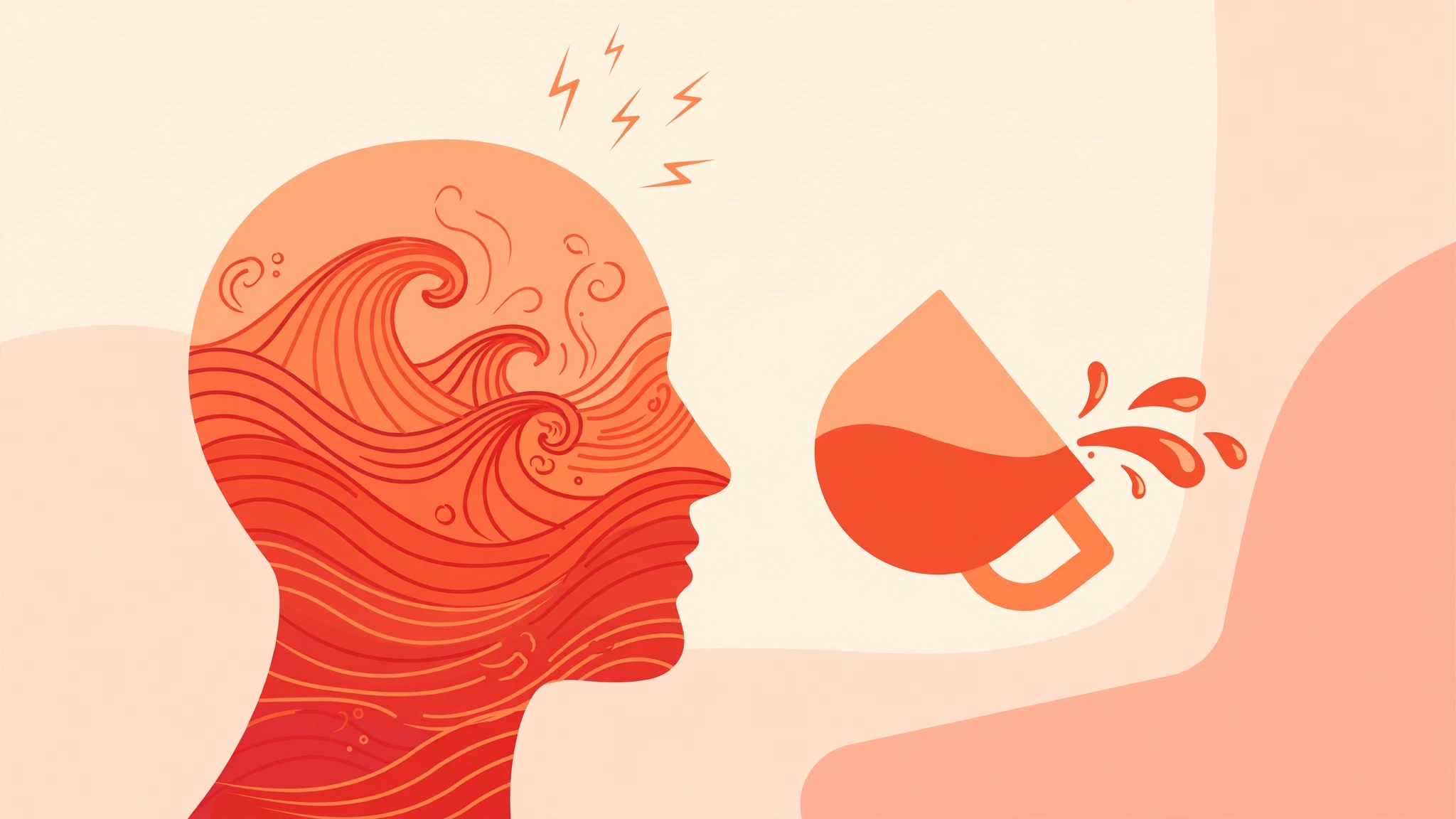 Partner shuts down during arguments: illustration of emotional flooding and overwhelm